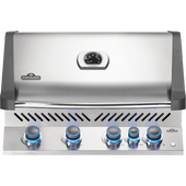 Napoleon Prestige 500 RB - 32-Inch 4-Burner Built-In Grill with Infrared Rear Burner - Natural Gas - BIP500RBNSS-3