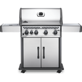 Napoleon Rogue XT 525 SIB - 4-Burner Freestanding Grill with Infrared Side Burner- Liquid Propane Gas - RXT525SIBPSS-1