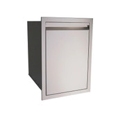 RCS Valiant Stainless Double Trash Drawer Fully Enclosed - VTD2