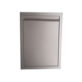 RCS Valiant Stainless Double Trash Drawer Fully Enclosed - VTD2