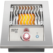 Napoleon Built In 700 Series Single Infrared Liquid Propane Gas Burner with Stainless Steel Cover - BIB10IRPSS