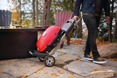 Napoleon TRAVELQ 285X with Scissor Cart And Griddle - TQ285X-RD-1-A