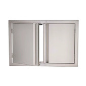 RCS Valiant Stainless Double Door 33" Wide - VDD1