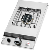 Delta Heat Drop-In Liquid Propane Gas Single Side Burner - DHSB1D-CL