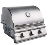 Blaze Prelude LBM - 25-Inch 3-Burner Built-In Grill - Natural Gas - BLZ-3LBM-NG