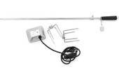 Blaze Rotisserie Kit For 32-Inch Charcoal & 4-Burner Gas Grills - BLZ-34-ROTIS-SS