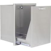 Blaze 20-Inch Stainless Steel Roll-Out Trash / Propane Tank Drawer - BLZ-TRLP-DRW-H