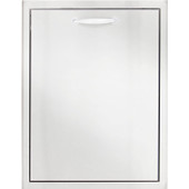 Blaze 20-Inch Roll-Out Stainless Steel Double Trash / Recycling Bin - BLZ-TREC-DRW-H