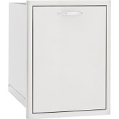 Blaze 20-Inch Roll-Out Stainless Steel Double Trash / Recycling Bin - BLZ-TREC-DRW-H
