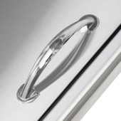 Blaze 40-Inch Stainless Steel Double Access Door With Paper Towel Holder - BLZ-AD40-R-SC
