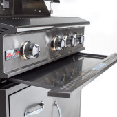 Blaze Professional LUX - 34-Inch 3-Burner Built-In Grill - Liquid Propane Gas with Rear Infrared Burner - BLZ-3PRO-LP