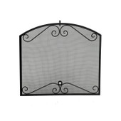 American Fyre Designs Screen for Phoenix, Mariposa, Grand Phoenix and Grand Mariposa Fireplace - Black- 8250-BL