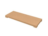 American Fyre Designs Rectangular GFRC Cover, French Barrel Oak- 8110-FO