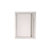 RCS Valiant Stainless Vertical Door-Soft Close-Left Swing- VDV1SCL