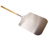 WPPO 16-Inch x 40-Inch Aluminum Pizza Peel with Wooden Handle- WKPA-1640W