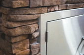 Summerset 33" Double Access Door With Hidden Hinge - Masonry Frame - DD-33M