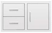 Summerset 36" 2-Drawer And Access Door Combo With Hidden Hinge - DC2-36