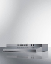 Summit 30" Under Cabinet Convertible Range Hood Stainless Steel - H30RSS