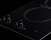 Summit - 12" Wide 230V 2-Burner Radiant Cooktop - CR2220B