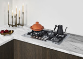 Summit - 30" Wide 5-Burner Gas Cooktop In Stainless Steel - GCJ5SS