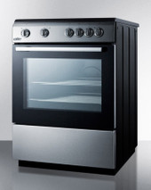 Summit - 24" Wide Smooth Top Electric Range - CLRE24