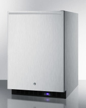Summit - 24" Wide Outdoor All-Freezer - SPFF51OSCSSHH