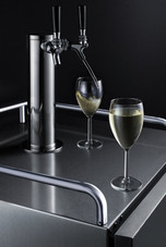 Summit - 24" Wide Built-In Wine Kegerator - SBC682WKDTWIN