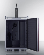 Summit - 24" Wide Built-In Kegerator (Panel Not Included) - SBC682PNR