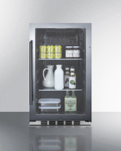 Summit 24-Inch Outdoor Beverage Center with High Handle - SPR488BOSH34