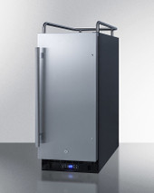 Summit - Built-in 15" Wide Commercially Listed Kegerator with Auto Defrost, Digital Thermostat- SBC15NK2