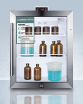 Summit Commercial - 19 Inch Freestanding Compact Refrigerator - SCR314LDTGP