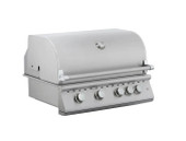 Premium Built-In 5 Burner Stainless Steel Bbq Grill Eloquence - 40BQR-Eloquence