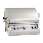 Fire Magic Echelon Diamond E660i 30" Built-In Propane Gas Grill with Digital Thermometer - E660I-8E1P