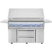 Twin Eagles TE1BQ54RS-L + TEGB54SD-B Liquid Propane Gas with Cover, Double Side Burner and Outdoor Refrigerator - PCKG2-TE1BQ54RS-L + TEGB54SD-B