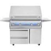 Twin Eagles TE1BQ42RS-N + TEGB42SD-B Natural Gas with Cover and Double Side Burner - PCKG1-TE1BQ42RS-N + TEGB42SD-B
