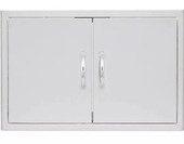 Blaze Prelude LBM 4 Burner 32 inch Grill Package w/ Cover, Door, Side Burner NG BLZ4LBM4PCPKGNG