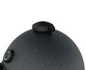 Brand-Man - The Rodeo Deluxe - 22-inch W Gray Kamado Charcoal Grill - BMRDODLX
