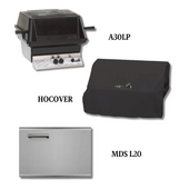 PGS A30LP Liquid Propane Gas with Cover and Single Access Door  - PCKG1-A30LP