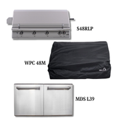 PGS S48RLP Liquid Propane Gas with Cover and Double Access Door - PCKG1-S48RLP