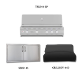 Summerset TRLD44-LP with Double Access Doors and Cover - TRLD44-LP-PCKG1