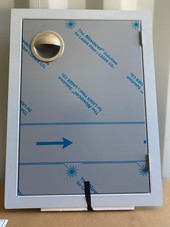 Solana Access Doors 17 x 24 Right Hinge, Vertical Orientation, Stainless Steel - BBQ-200-17x24VR
