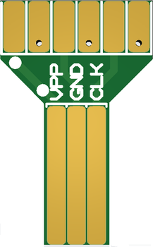 PIC ICSP 2mm pitch pogo adapter