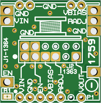 1363/1364 Breadboard adapter