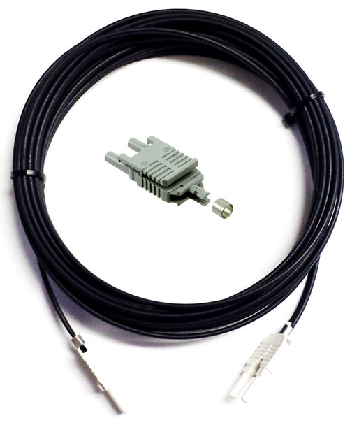 1505C2 - Optical cable assembly with latching connectors