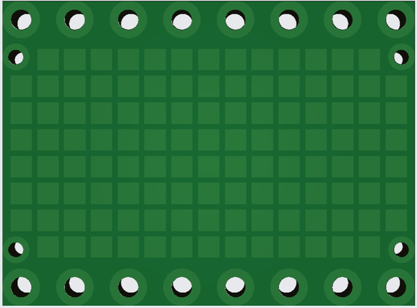 SMT proto breadboard adapter - 16 pin