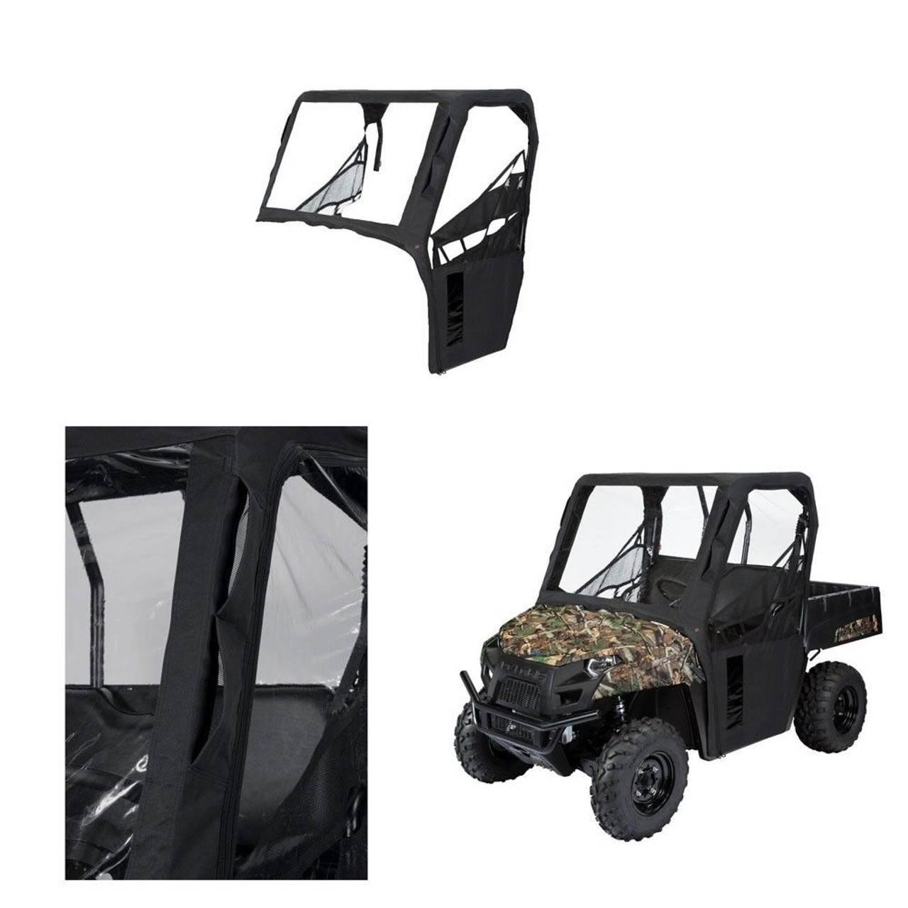 Outlaw cigar brugervejledning Classic Accessories UTV Cab Enclosure Polaris Ranger XP 800 2010-2012 Black  - Hillery Motorsports