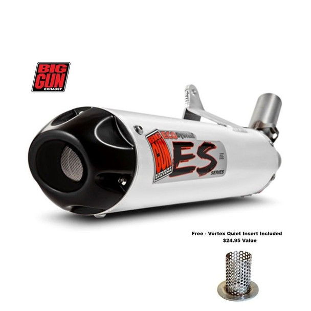 Big Gun Exhaust Eco Slip On Pipe Polaris Rzr 800 2011 2012 2013 2014