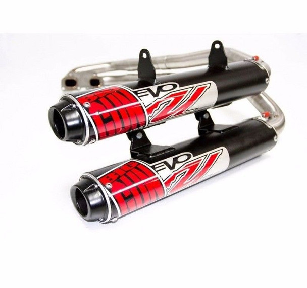 Big Gun Exhaust Evo Dual Muffler Polaris Rzr900, Rzr900 Trail 2015-18 12-7863