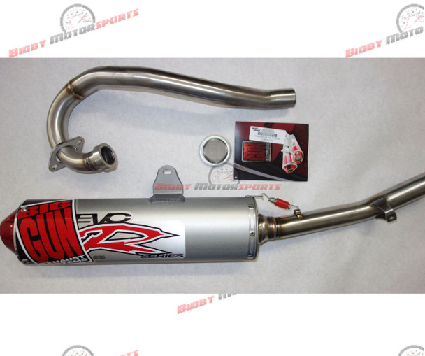 Big Gun Exhaust Evo R Muffler Full Pipe System Ltz400 Ltz Kfx 400 Kfx400 09-547