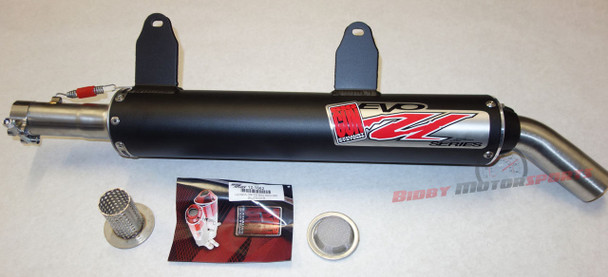 Big Gun Exhaust Pipe Evo Utility Slip-On Honda Big Red 680 09-12 12-1662